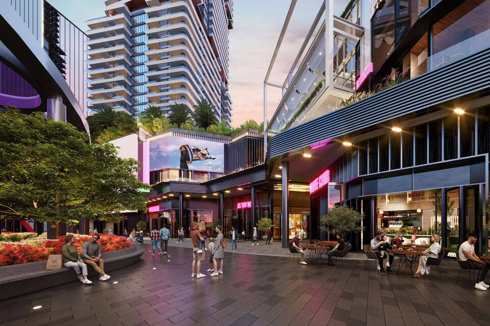 Premium shopping and entertainment hub akin to City Walk